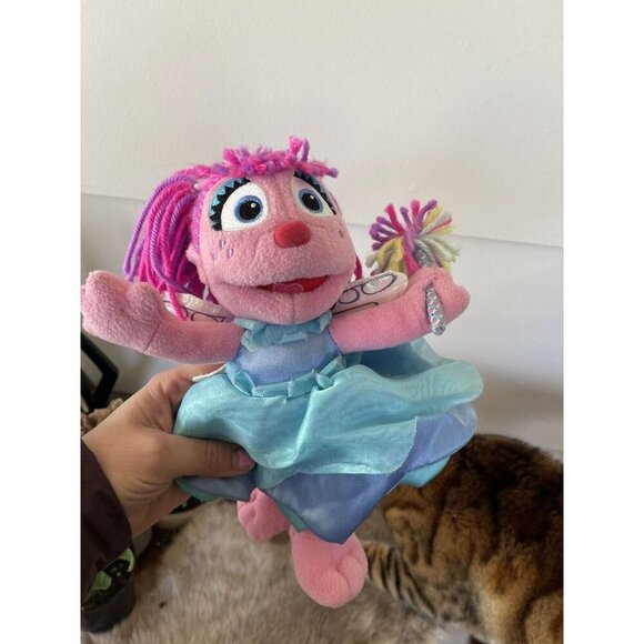 Abby cadabby Sesame Place‎ Seaworld 10" Plush Soft Toy Stuffed Animal Fairy Pink - Picture 2 of 5